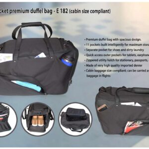 11 POCKET PREMIUM DUFFEL BAG